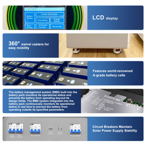 6.2kw+32kwh Solar Energy System - Home Photovoltaic Energy Storage Integrated Unit - 32KWh <b>Battery</b> - 6.2KW - Product Image 1