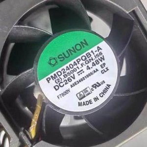 Ventilador Axial SUNON PMD2404PQB1-A 24V 3.3W 2600RPM con Aspas de Plástico para Montaje en Ducto - Product Image 2