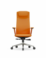 Vente directe usine : Chaise de bureau moderne à dossier haut en PU, chaise de conférence, chaise de direction de luxe