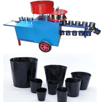 Machines de remplissage de bol nutritif de sol de pépinière de plantes pour le remplissage de bol de fleurs remplissage de semis serre de pot de semis remplissage de sol