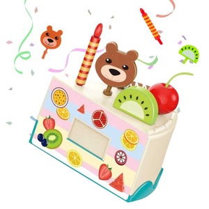 Set Giocattolo <span class=keywords><strong>Torta</strong></span> di Compleanno 42 Pezzi, Gioco di Ruolo <span class=keywords><strong>per</strong></span> Bambini con Frutta da Tagliare e Accessori, Set Educativo da Cucina <span class=keywords><strong>per</strong></span> Bambine - Product Image 4