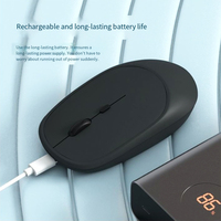 Souris sans fil 2,4 G rechargeable avec récepteur USB pour ordinateur portable et PC – Vente en gros usine