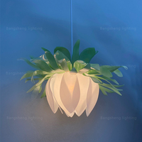 Design d'éclairage moderne nordique personnalisé hall d'hôtel salle de bal salon villa duplex chambre à coucher lustre moderne de lampe de fleur de luxe