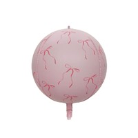 Ballons disco roses de 22 pouces, décorations de fête d'anniversaire cowgirl, fournitures pour enterrement de vie de jeune fille, ballons disco 4D