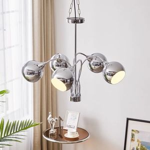 โคมไฟระย้าสไตล์บาวเฮาส์วินเทจ ดีไซน์โมเดิร์นสแกนดิเนเวียน สำหรับห้องนั่งเล่น ห้องรับประทานอาหาร ระเบียง ดีไซน์ยุคอวกาศที่เป็นเอกลักษณ์ - Product Image 3