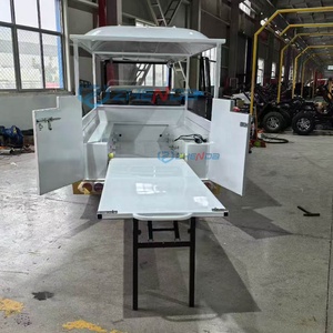 Luxury Electric Four-Wheel Drive Funeral Hearse Customizable Classic Car Hearse White for Coffin Various Styles Available - Product Image 5