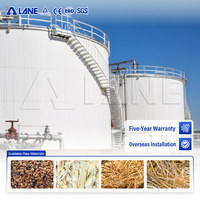 Système de digestion anaérobie automatique LANE pour l'élimination des excréments de bétail, avec cuve de digestion et système de chauffage intégré