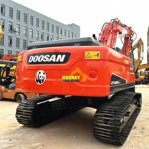 รถขุดตีนตะขาบขนาดกลาง Doosan DX225 ของแท้จากเกาหลี น้ำหนัก 22.5 ตัน ชั่วโมงการทำงานต่ำ อุปกรณ์ก่อสร้างระบบไฮดรอลิก - Product Image 2