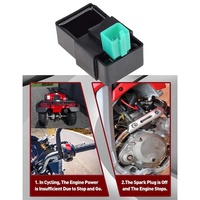 Boîtier d'allumage CDI de course universel 5 broches de haute qualité pour scooters, VTT, buggies et cyclomoteurs 50cc, 70cc, 90cc, 110cc, 125cc