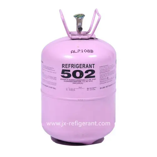 R502 refrigerante gas in acciaio cilindro