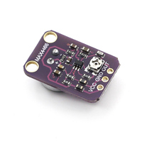 Module amplificateur de microphone électret à gain réglable GY-MAX4466 MAX4466, sortie 2.4-5V DC GND VCC, catégorie de produit : circuits intégrés