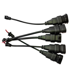 2-poliger Stecker Auto-LED-Kabelbaum H4 H7 H11 H13 9005 9006 9007 Kabelst ecker adapter für Nebelscheinwerfer-Scheinwerfer lampe - Product Image 1