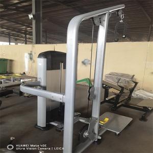 Machine à curls biceps assise <span class=keywords><strong>Brightway</strong></span> en acier avec système de poids à broches pour la musculation en salle de sport commerciale - Product Image 4