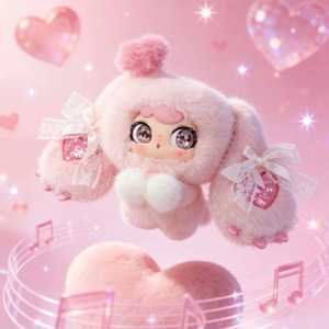 Portachiavi in peluche della serie Soft Little Cloud, mini nuvola di peluche, ciondolo alla moda per borsa, all'ingrosso, per bambine, prodotto in Cina - Product Image 5