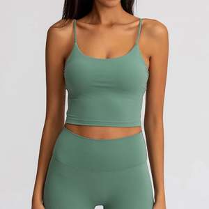 <span class=keywords><strong>2020</strong></span> nuevo chaleco <span class=keywords><strong>de</strong></span> Yoga sujetador <span class=keywords><strong>de</strong></span> <span class=keywords><strong>mujer</strong></span> Sexy Cinturón fino espalda Yoga Top medio Sling traje <span class=keywords><strong>de</strong></span> Yoga - Product Image 3