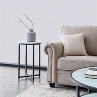 Table d'appoint simple nordique pour ensemble de canapé combinaison table basse pour la maison salon loft appartement table d'angle
