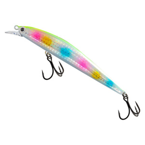 Señuelo Flotante Tipo Minnow 109 con Sonajeros y Sistema de Transferencia de Gravedad para Pesca de Lubina en Agua Dulce y Salada - Product Image 1
