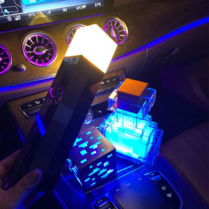 ไฟฉายหินสีน้ำตาลแบบชาร์จ USB ขนาด 11.5 นิ้ว สำหรับตกแต่งห้องนั่งเล่น งานปาร์ตี้ที่บ้าน ของขวัญวันเกิด - Product Image 3