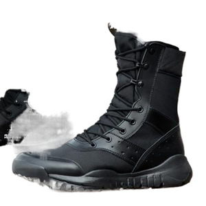 รองเท้าบูทคอมแบทผู้ชาย น้ำหนักเบา กันน้ำ ระบายอากาศได้ดี พื้นยางแบบตาข่าย ส้นเตี้ย สำหรับฝึกซ้อม CQB - Product Image 2