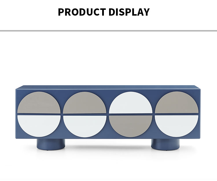 Боковой шкаф для гостиной спальни в простом итальянском стиле