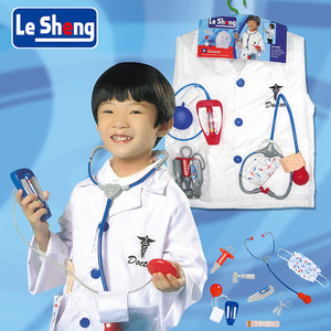 Uniforme <span class=keywords><strong>de</strong></span> Enfermera y <span class=keywords><strong>Cirujano</strong></span> para Niños, Disfraz <span class=keywords><strong>de</strong></span> Médico para Jugar a las Profesiones - Product Image 4