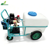 Pulverizador Eléctrico de Alta Resistencia con Bomba y Manguera Larga de 48V, Capacidad de Cubeta de 105L-150L, para Invernaderos, Huertos y Granjas