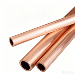 Tube sans soudure en cuivre sans oxygène C10200, haute conductivité, disponible en gros, pour applications électriques et composants conducteurs. - Product Image 2