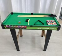 Mesa de Juego Combinada 3 en 1 de 30 Pulgadas: Air Hockey, Billar y Tenis, Material Ecológico, EN71, Soporte OEM, Precio al por Mayor
