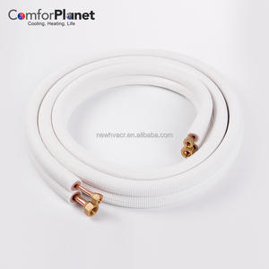 NOUVEAU HVACR Wholesale Air Conditioning Installation Single Pair Coil PE Coated White Isolé <span class=keywords><strong>Copper</strong></span> <span class=keywords><strong>Tube</strong></span> for Heating Ventilation - Product Image 1