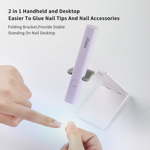 Lampe à ongles UV portable professionnelle, mini-séchoir à ongles pour un séchage rapide du vernis gel, manucure - Product Image 5
