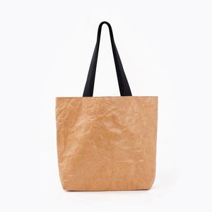 Bolsas de Corduroy Marrón Ecológicas para Uso Promocional, Bolsas de Compras para Comida para Llevar con Diseño Personalizado, Asa de Bajo Precio - Product Image 1
