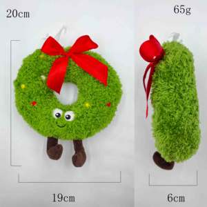 Yeni noel köpek peluş oyuncak stokta noel baba dinozor fare çiğnemek oyuncak sıcak satış özelleştirilmiş çiğnemek sevimli köpek oyuncaklar - Product Image 1