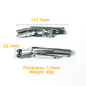 Kẹp Vòng Khóa Trống Mạ Kẽm/Chốt Đòn Bẩy - Product Image 2