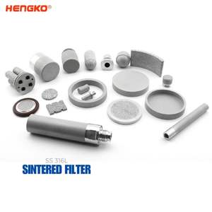 فلتر معدني مُلبد من HENGKO، فلتر هواء معدني مُلبد، خرطوشة فلتر، فلتر أكسيد النيتروجين - Product Image 1