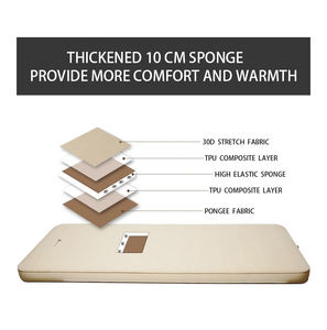 Colchón de Camping Autoinflable de Espuma 3D, Colchoneta de Camping para Exteriores, Colchonetas Autoinflables para Dormir, Colchoneta de Aire para Viajes al Aire Libre - Product Image 5