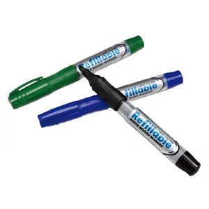 Изготовленный на заказ логотип перо цвет заправка чернила маркер для доски написание гладко многоразового ручка заправка чернил белая доска маркер