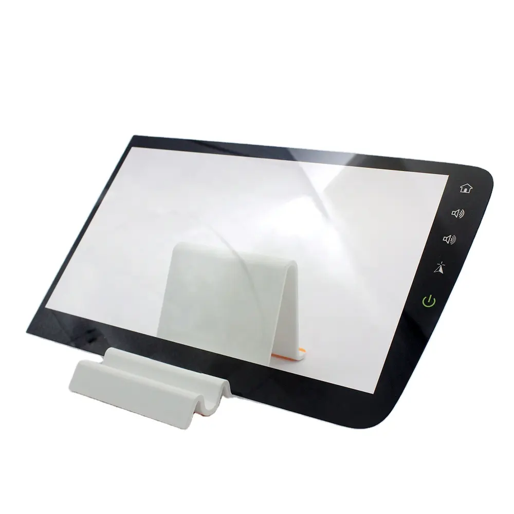 Customized design Touch panel glass 2.5D gorilla glass 9H AG coating cover glass for lcd display