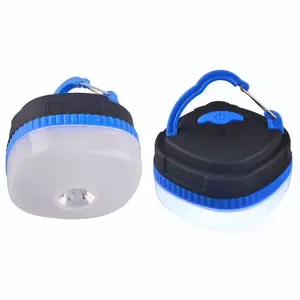 NPOT Portable Mini Battery Powered Camping Lamp Magnet Outdoor LED Lantern For Tent