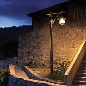 Farol Solar Antiguo con Poste Alto, IP65, de Aluminio, para Iluminación de Parques y Áreas Escénicas al Aire Libre - Product Image 2