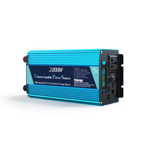 Inversor UPS de 2000W 3000W 4000W 6000W, de CC 12V 24V <span class=keywords><strong>a</strong></span> CA 220V, Inversor de Corriente para Coche, Transformador de Onda Pura, Cargador de Baterí<span class=keywords><strong>a</strong></span> de Respaldo - Product Image 1