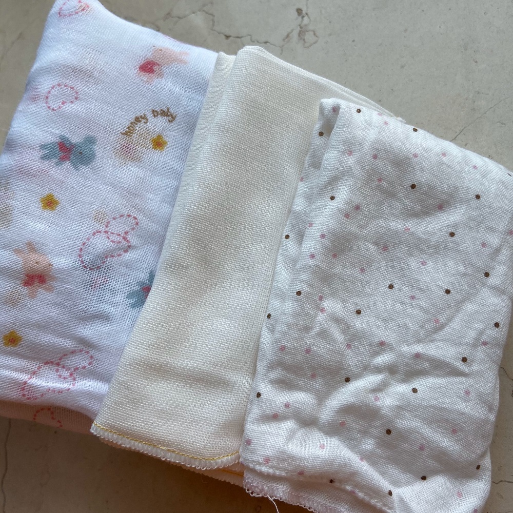 Pure Cotton Double-layer Gauze Fabric Baby Swaddles Soft Newborn Blankets Bath Infant Wrap Sleepsack Stroller Cover Play Mat