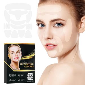 Masker Mata silikon Anti Keriput dan pipi, Pad perawatan kecantikan untuk wajah dan dahi wanita - Product Image 6