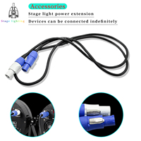 Accessoires de scène AICPOSE, câble DMX du fabricant, câbles d'alimentation AC Powercon entrée et sortie