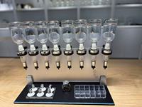Machine de remplissage de flacons de parfum manuelle professionnelle à 12 têtes, mesure précise pour bar et boutique