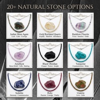 Collier de perles micro-facettées en pierres précieuses naturelles de 2 mm, coffret cadeau de cartes de guérison en cristal, Fluorite Améthyste, 20+ pierres ultra-fines, OEM