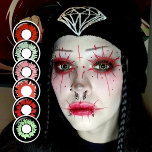 Pseyeche Cosplay lenti a contatto all'ingrosso lenti a contatto con gli occhi colore Les lentiles Pour Les Yeux Lentes De contatto Halloween - Product Image 1