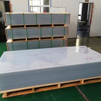 Feuille de plastique rigide transparente 4x8, épaisseur 0,8 mm, feuille de PVC sur mesure