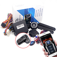 Alarme de voiture : Offre Spéciale – Système universel de démarrage à distance par téléphone portable, démarrage à une touche, modification du démarrage, système d'entrée sans clé