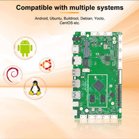 Placa de Desarrollo RK3566 Android/Linux, DDR4 de Doble Canal, 128GB Integrados, RJ45, USB, 4G LTE, CKD/SKD para Servidor/Estación de Trabajo