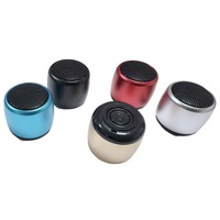 Mini Altavoz Inalámbrico Portátil Personalizado, Subwoofer con Carcasa de Aleación de Aluminio, Cine en Casa, Audio Bidireccional para Exteriores